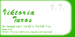viktoria turos business card